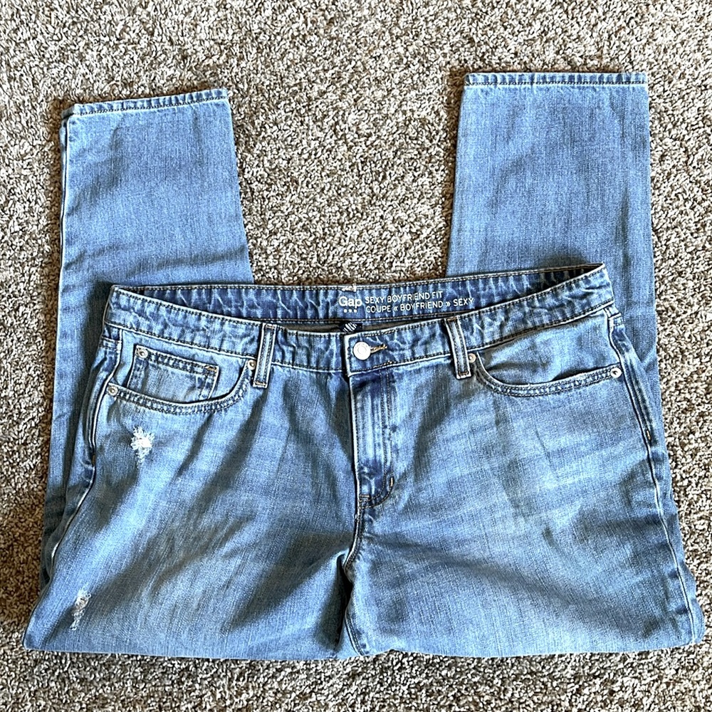 GAP Women's Blue Ankle & Cropped Jeans